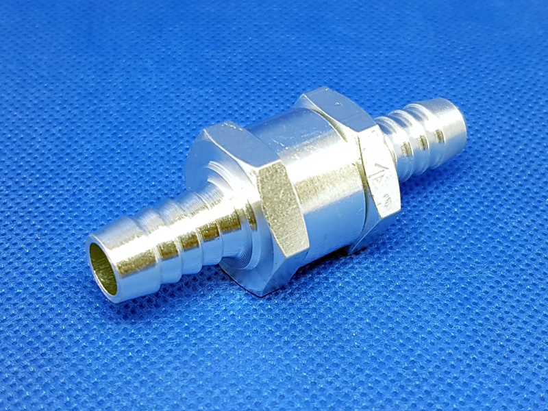 Топливный клапан обратный 12 мм (алюминиевый сплав)