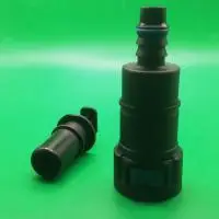 Быстросъемный разъем с запорным клапаном 16.0-ID10-180° системы охлаждения, прямой | NS09-ZF-18