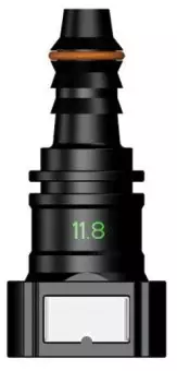 Топливный быстросъемный штуцер 11.8-ID9-180° | NS03-G4