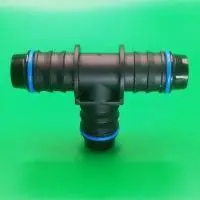 Тройник ID14-ID14-ID14-Т-образный для системы охлаждения, угловой | NS09-T27