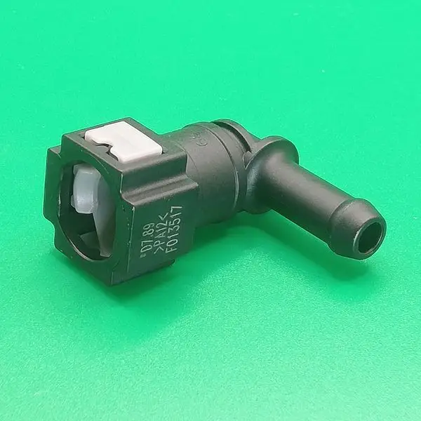 Топливный быстросъемный разъем 7.89-ID8-90°, угловой | NS09-B26