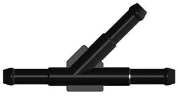 NS03-Y3 Переходник "тройник Y-типа" быстросъемный ID6-ID6-ID6