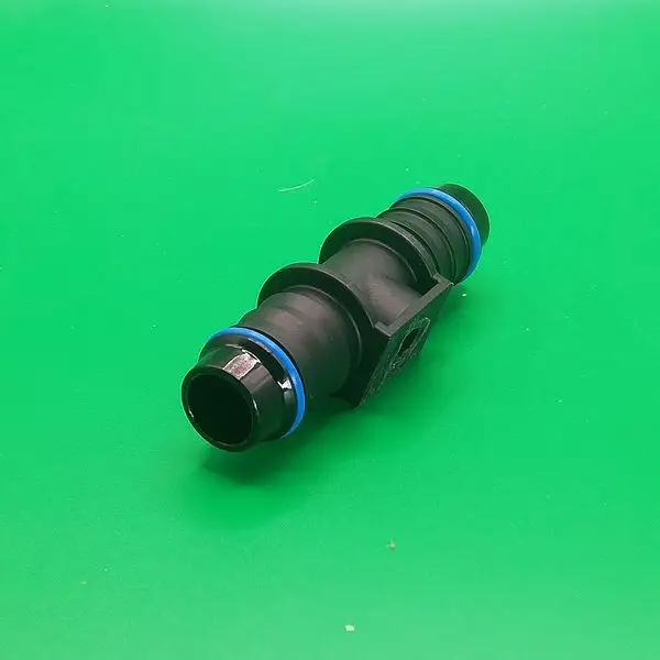 Переходник-тройник с заглушкой ID14-ID1-ID14-Т-образный для системы охлаждения, угловой | NS09-Z28-1