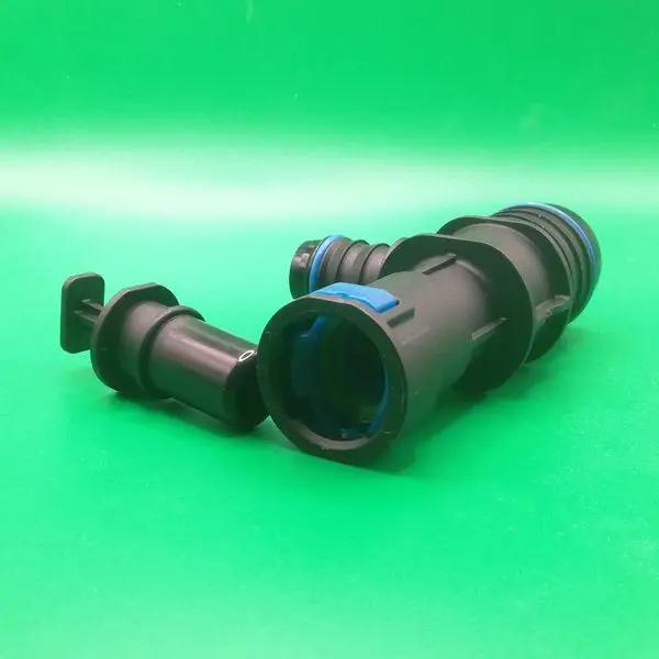 Быстросъем тройник с запорным клапаном 15.82-ID25-ID15 Т-образный системы охлаждения | NS09-ZF-9