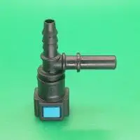 Топливный быстросъемный разъем-тройник  7.89-ID6-7.89-Т-образный, угловой | NS09-B20