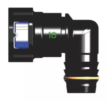 NS03-P2 быстросъемный штуцер  18-ID15-90°