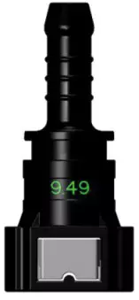 Топливный быстросъемный штуцер 9.49-ID7.5-180° | NS03-D6, прямой