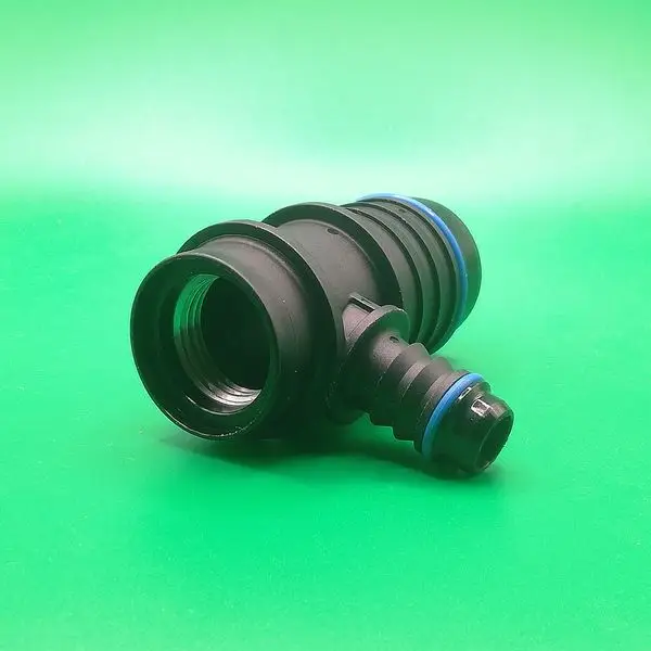 Переходник тройник  ID25-ID12-G1/2-Т-образный для системы охлаждения, угловой | NS09-LM17-7.2N