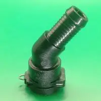 Быстросъемный разъем  NW08-ID14-45° для водяного охлаждения, угловой | NS09-NW08-4