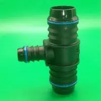 Переходник-тройник ID21-ID12-ID21-Т-образный для системы охлаждения, угловой | NS09-T29