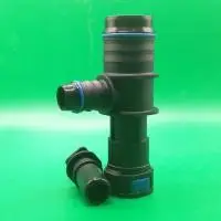 Быстросъем тройник с запорным клапаном 15.82-ID25-ID14 Т-образный системы охлаждения | NS09-ZF-8