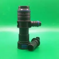 Быстросъем тройник с запорным клапаном 15.82-ID25-ID12 Т-образный системы охлаждения | NS09-ZF-4