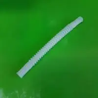 Топливная полиамидная трубка гофрированная, PA12, ID8x150мм, белая