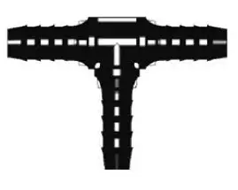 NS03-T7 Переходник "тройник" быстросъемный ID9-ID9-ID9