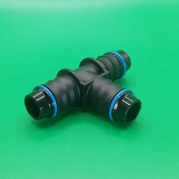 Тройник ID14-ID14-ID14-Т-образный для системы охлаждения, угловой | NS09-T27