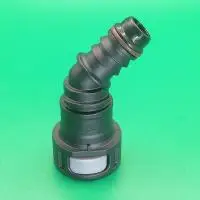 Топливный быстросъемный разъем 11.80-ID12-45°, угловой | NS09-G8