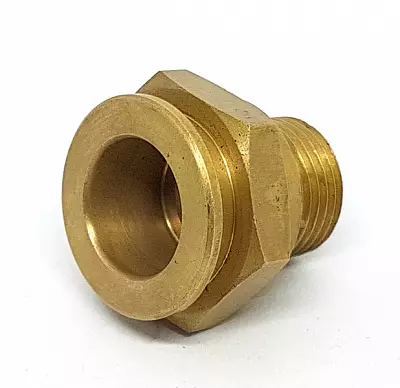 Топливный быстросъемный фитинг M18*1.5, латунь | NS03-NG16M18