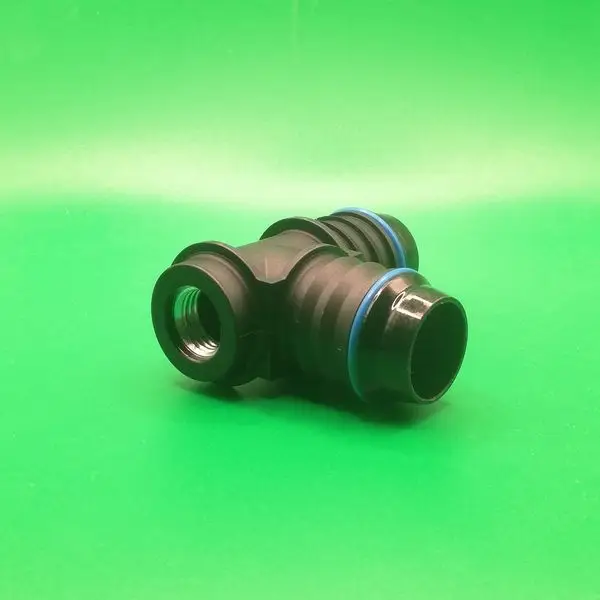 Переходник тройник  ID21-ID25-m14-Т-образный для системы охлаждения, угловой | NS09-LM5