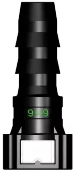 Топливный быстросъёмный штуцер 9.49-ID12-180° | NS03-D16, прямой