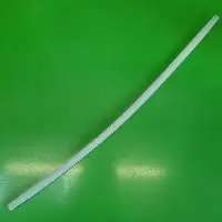 Топливная полиамидная трубка гофрированная, PA12, ID6x400мм, белая