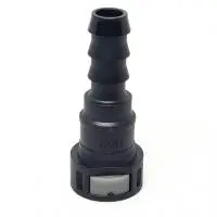 Топливный быстросъемный штуцер 12.61-ID14-180° | NS03-G15, прямой