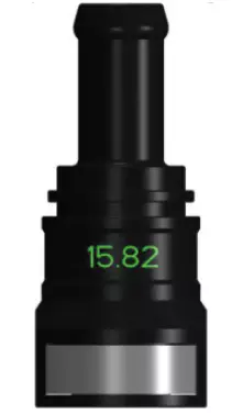 Топливный быстросъёмный штуцер 15.82-ID14-180° | NS03-H3, прямой