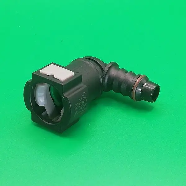 Топливный быстросъемный штуцер 9.89-ID8-90° | NS09-E2, угловой