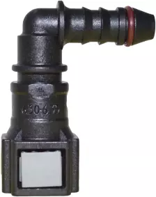 Топливный быстросъемный штуцер 6.30-ID6-90° | NS03-A6 угловой 