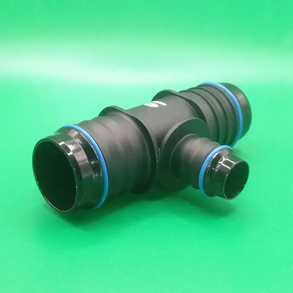 Переходник-тройник ID25-ID15-ID25-Т-образный для системы охлаждения, угловой | NS09-T35-10N