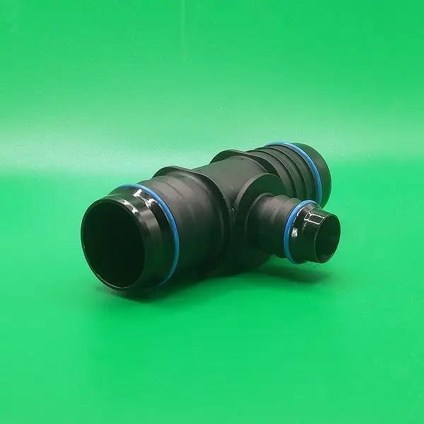 Переходник-тройник ID25-ID15-ID25-Т-образный для системы охлаждения, угловой | NS09-T35-8N