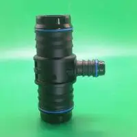 Переходник-тройник ID25-ID12-ID25-Т-образный для системы охлаждения, угловой | NS09-T32