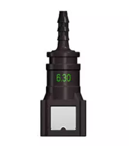 Топливный быстросъемный штуцер 6.30-ID4-180° | NS03-A11 прямой