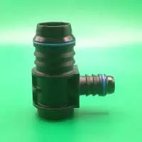 Переходник тройник  ID21-ID12-G3/8-Т-образный для системы охлаждения, угловой | NS09-LM23