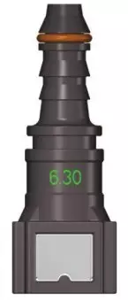 Топливный быстросъемный штуцер 6.30-ID6-180°| NS03-A3 