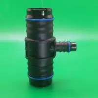 Переходник-тройник ID25-ID10-ID25-Т-образный для системы охлаждения, угловой | NS09-T40