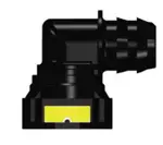 Топливный быстросъемный штуцер 17.5-ID14-90° | NS03-H21