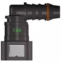 Топливный быстросъемный штуцер 7.89-ID8-90°| NS03-B9 