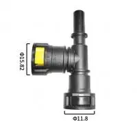 Топливный быстросъемный штуцер 11.8-15.82-11.8 | NS03-H33, тройник