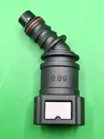 Топливный быстросъемный штуцер 9.89-ID8-45° | NS09-E11 угловой