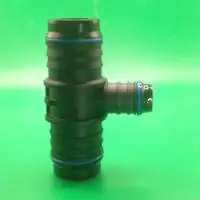 Переходник-тройник ID25-ID15-ID25-Т-образный для системы охлаждения, угловой | NS09-T34