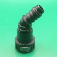 Топливный быстросъемный разъем 12.61-ID12-45°, угловой | NS09-F8