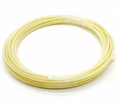 Топливная пластиковая полиамидная трубка ID6, 8x1, PA12, белая полупрозрачная