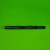 Топливная полиамидная трубка гофрированная, PA12, ID8x150мм, черная