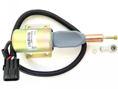Клапан (соленоид) отсечки топлива 3930235, SA-4348-12 для CUMMINS C 8.3, 6CT, ISC, QSC, 12В