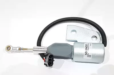 Клапан (соленоид) отсечки топлива 3991167 для CUMMINS 4BT, 12В