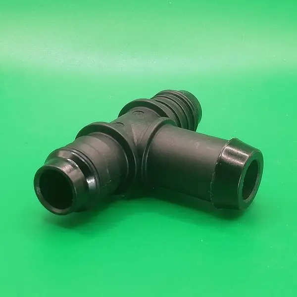 Переходник-тройник ID18-ID15-ID18-Т-образный для системы охлаждения, угловой | NS09-T44