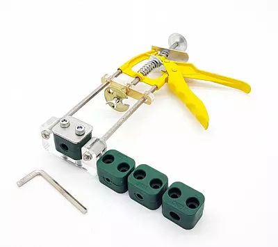 Инструмент для надевания пластиковых трубок на быстросъемный штуцер