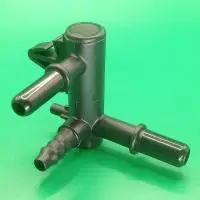 Топливный быстросъемный штуцер-тройник  9.89-ID6 Т-образный, угловой | NS09-E6