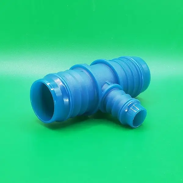 Переходник-тройник ID25-ID14-ID25-Т-образный для системы охлаждения, угловой | NS09-T30-8N-B