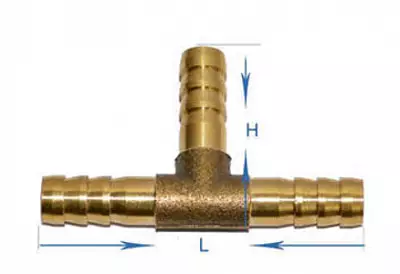 NS03-T50 тройник ID6-ID6-ID6